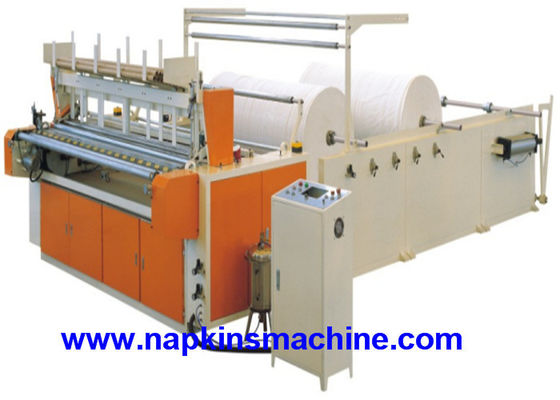 χαρτί τουαλέτας οθόνης αφής PLC πλάτους 1400mm που μετατρέπει τη μηχανή