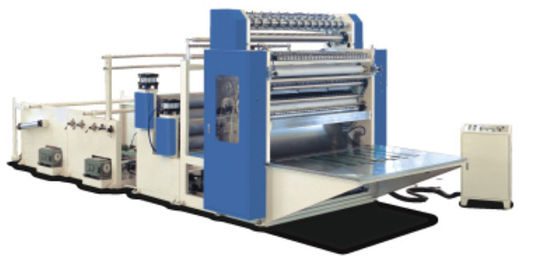 CE πιστοποιημένο 380V Interfold Β διπλωμένα μηχανήματα εγγράφου ιστού