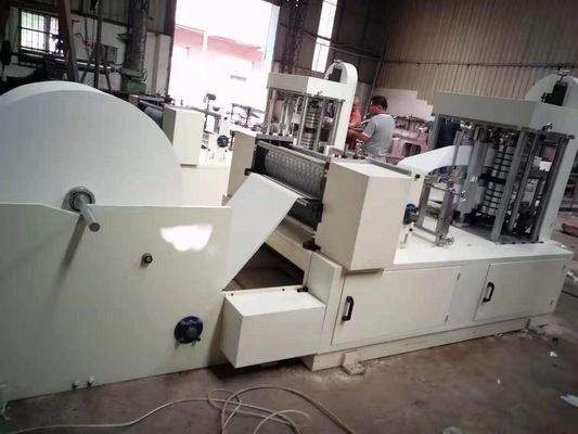 7.5KW 4 πτυχές 1000 φύλλα/ελάχιστη αυτόματη πετσέτα που κατασκευάζουν τη μηχανή