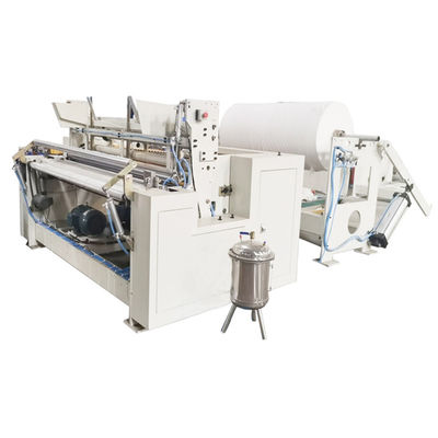 Πνευματικός ρόλος τουαλετών Rewinder HMI που κατασκευάζει τη μηχανή 500m/Min