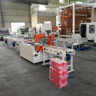 Πνευματικός ρόλος τουαλετών Rewinder HMI που κατασκευάζει τη μηχανή 500m/Min